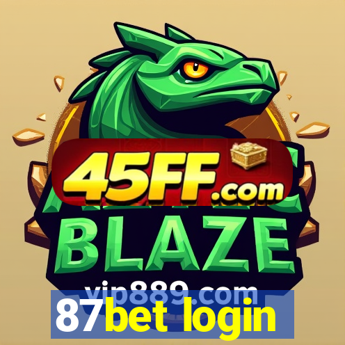 87bet login